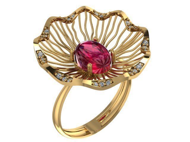 Fusion ring 3D print model_4