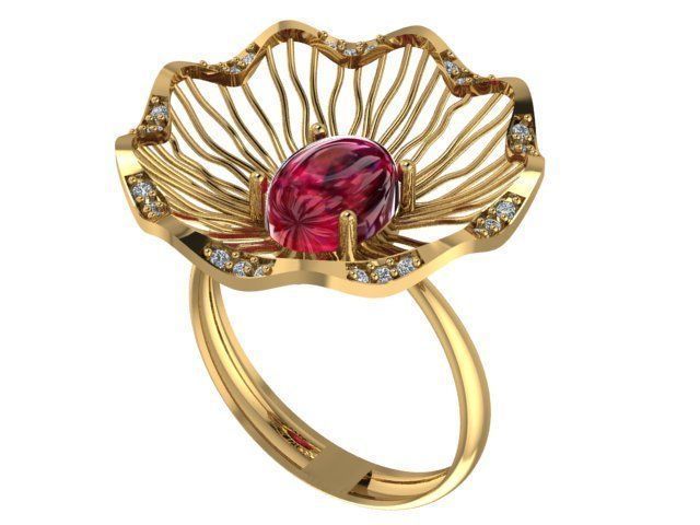 Fusion ring 3D print model_3