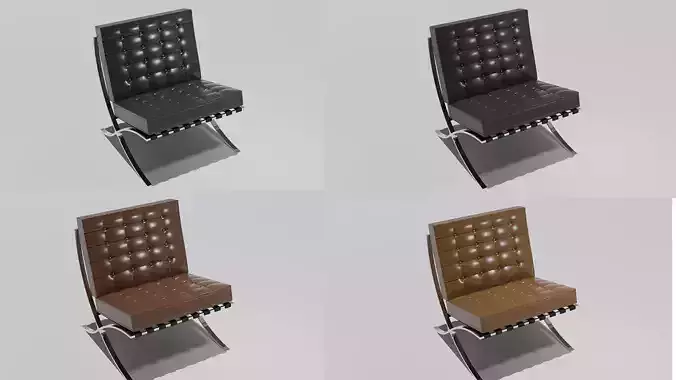 Ludwig Mies van der Rohe-Barcelona Chair Relax