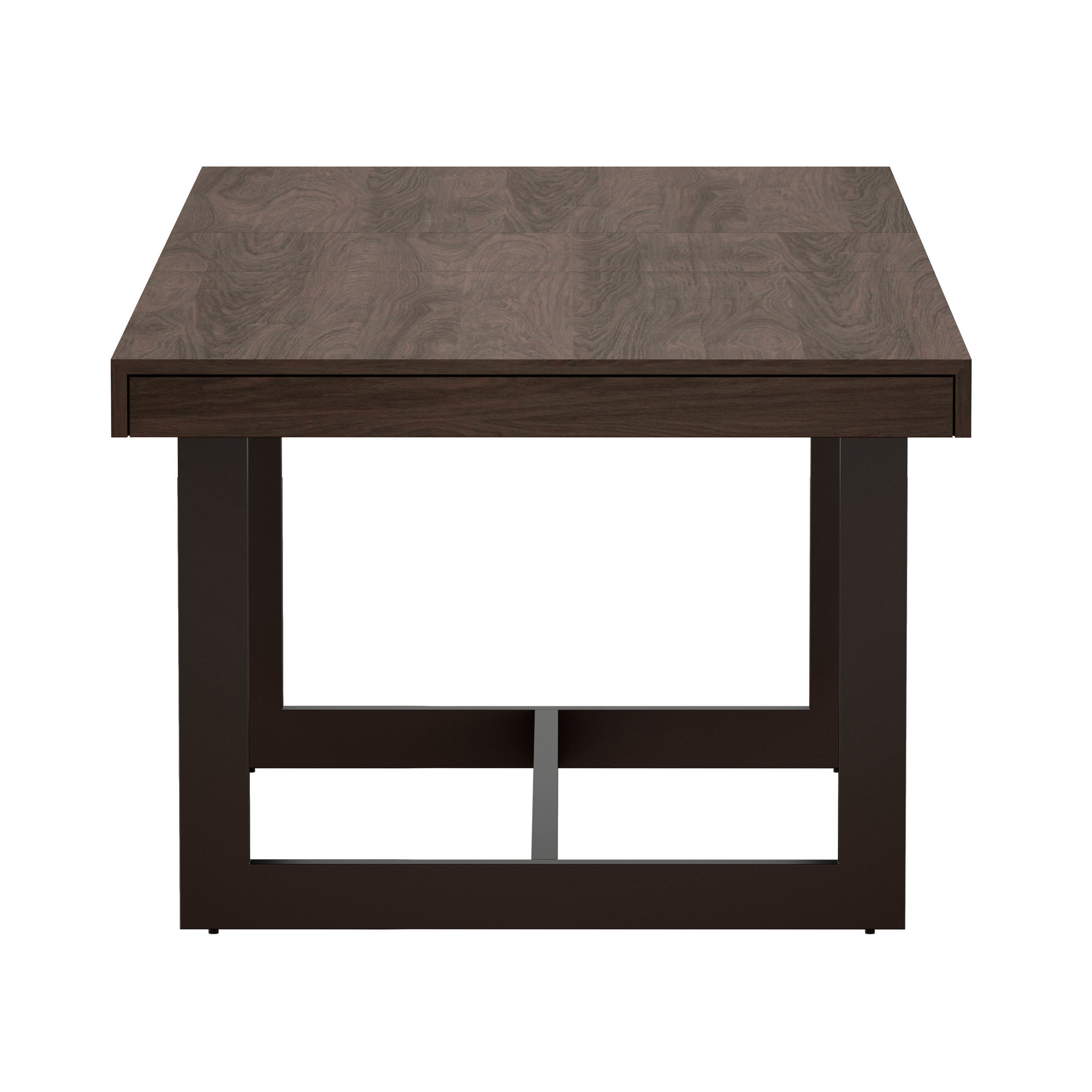 Archive Extension Storage Dining Table Open Crate and Barrel 3D model_6