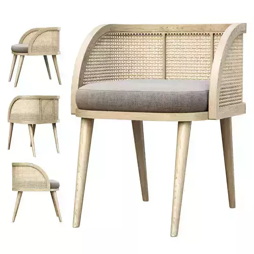 Rimma rattan dining chair DR77 