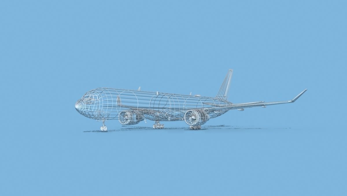 Boeing 767-400 Air Charter America 3D model_11