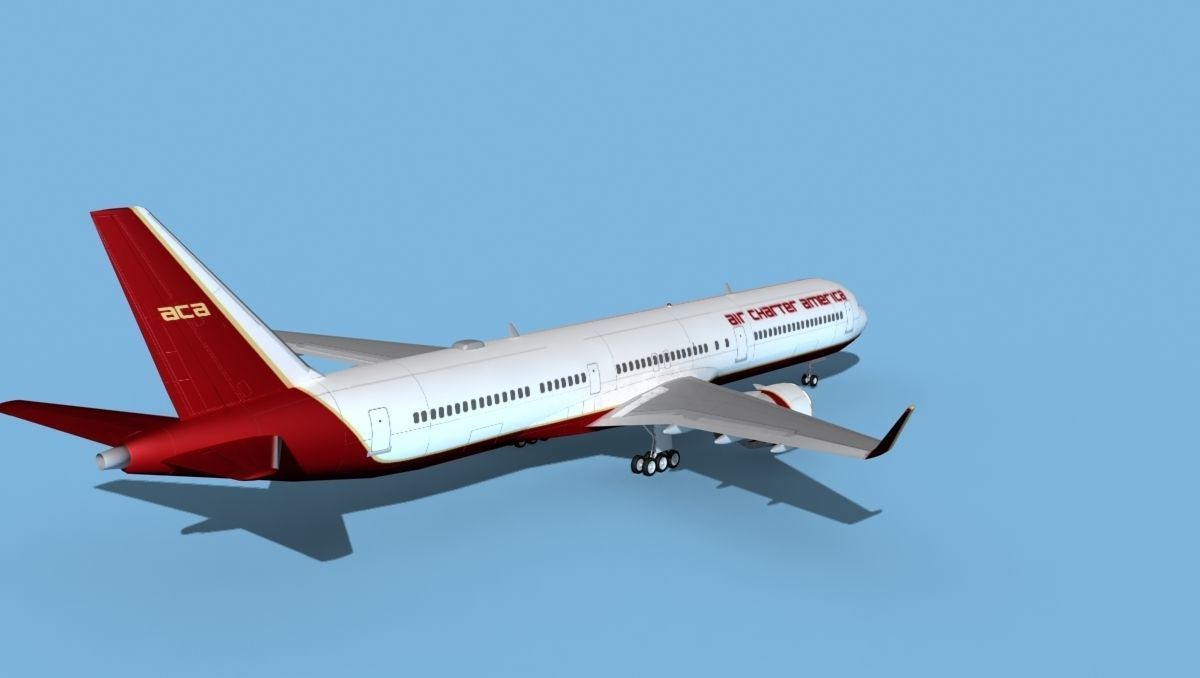 Boeing 767-400 Air Charter America 3D model_5