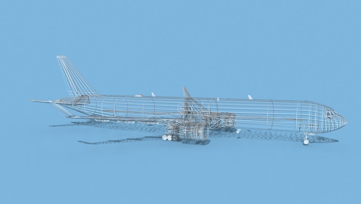 Boeing 767-400 Air Charter America 3D model_12