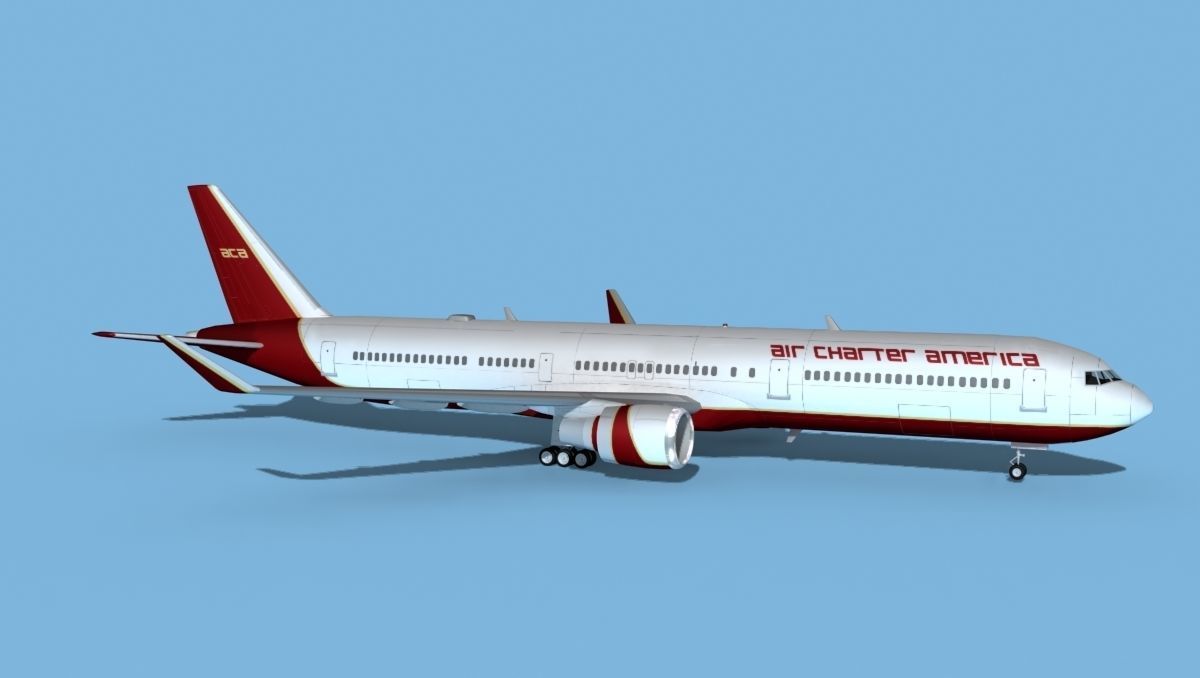 Boeing 767-400 Air Charter America 3D model_3