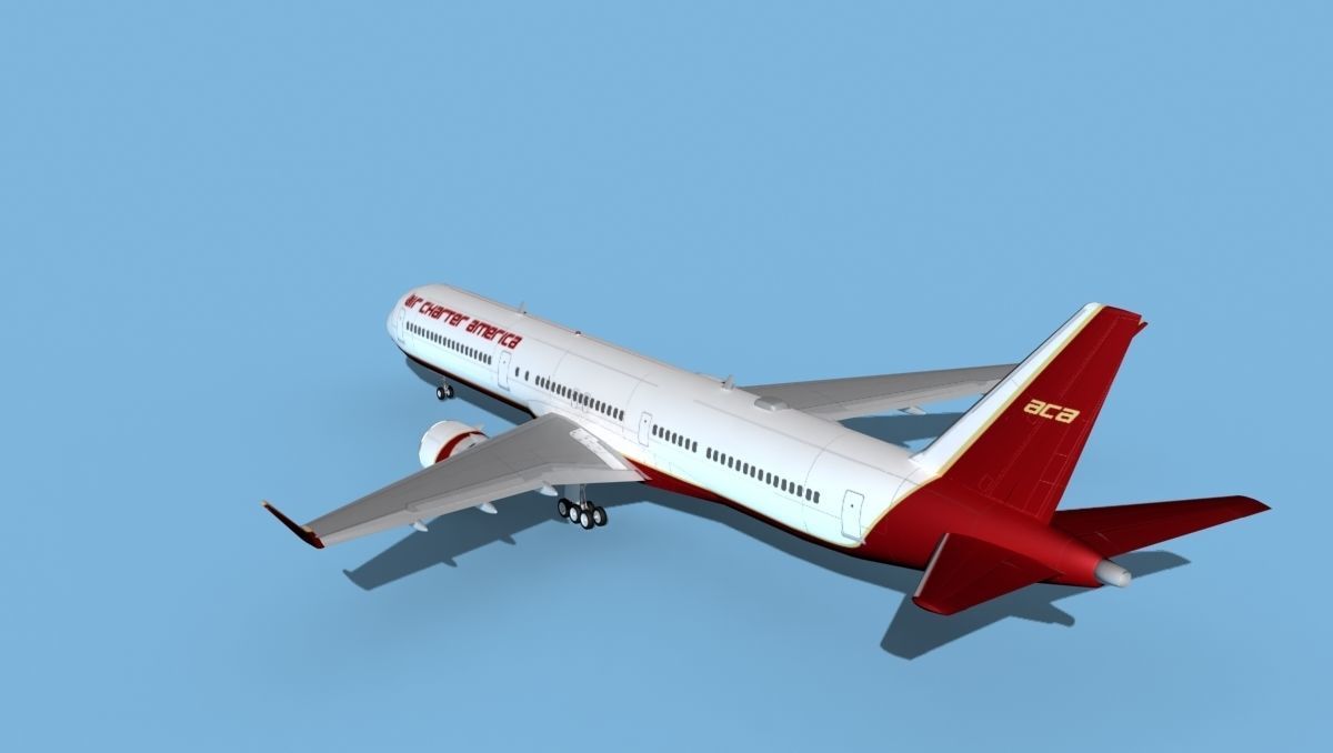 Boeing 767-400 Air Charter America 3D model_7