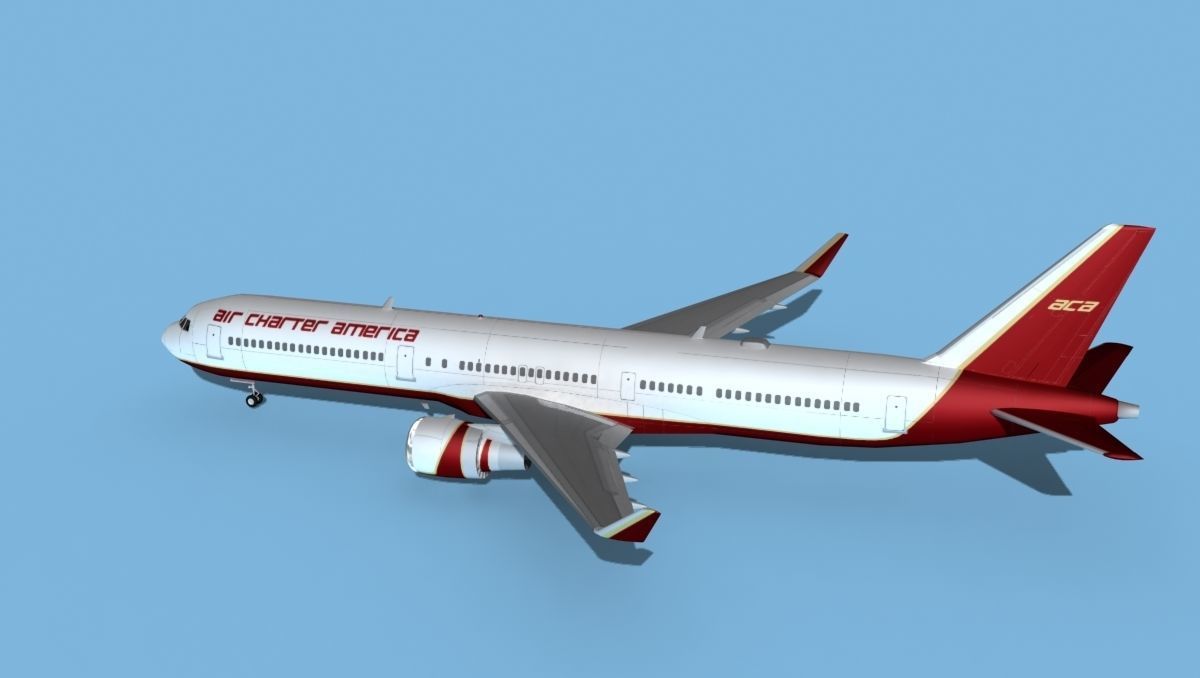 Boeing 767-400 Air Charter America 3D model_8