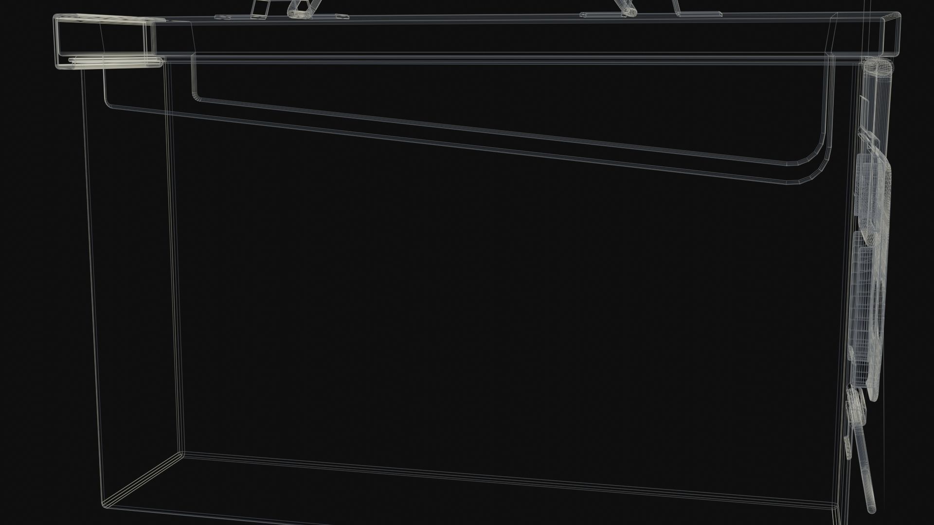 Ammo Box Low-poly 3D model_14