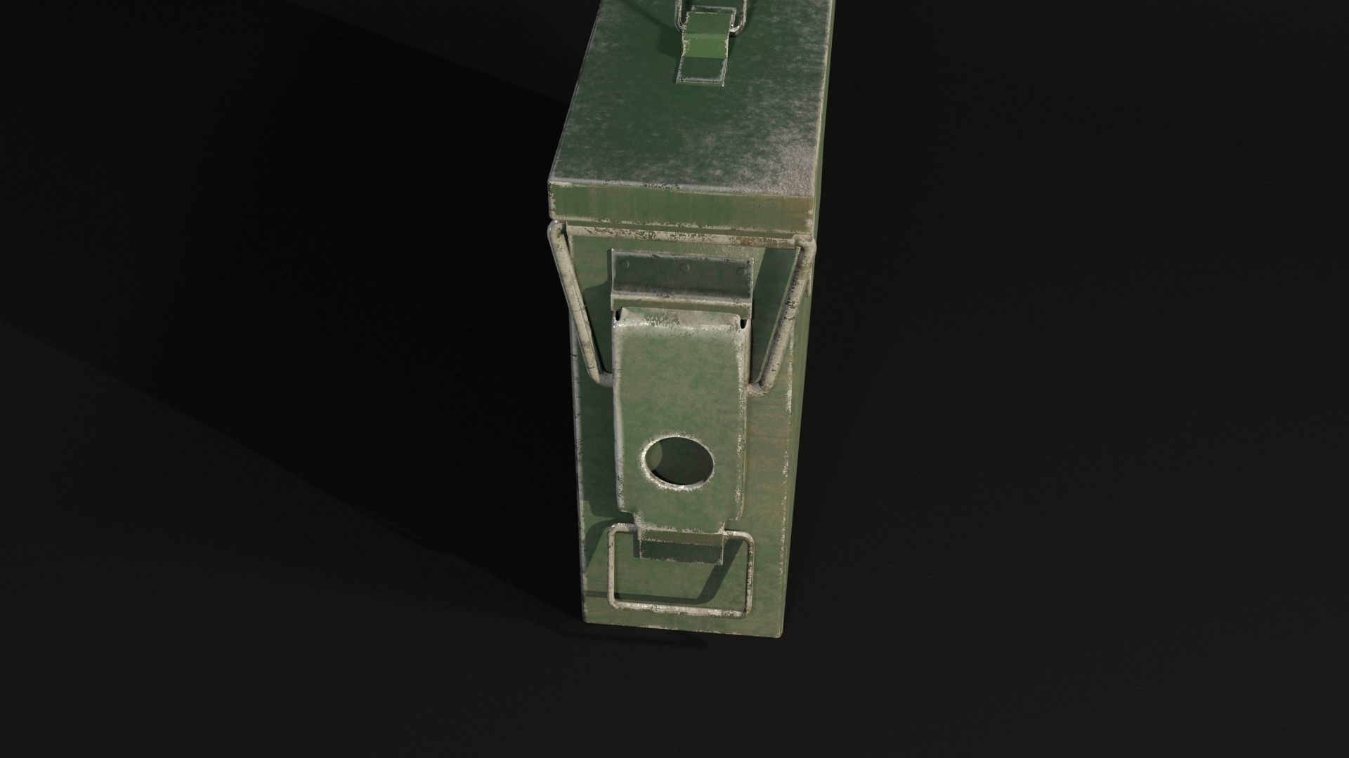 Ammo Box Low-poly 3D model_9