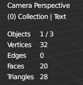 Letter T Low-poly 3D model_2