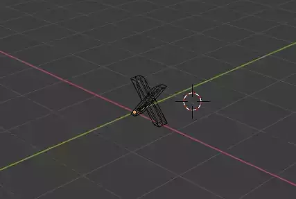 letter X plane with arrow in middle