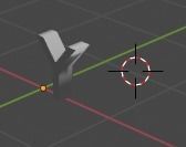 letter Y Low-poly 3D model_4