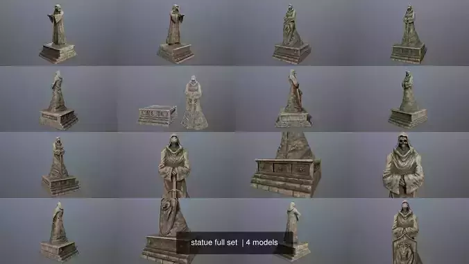 statue full set 