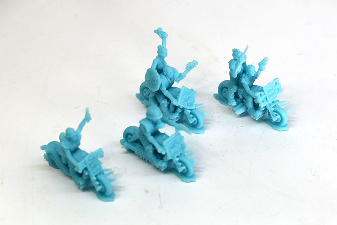 Gaslands - Bike Squad 3D print model