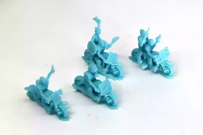 Gaslands - Bike Squad 3D print model