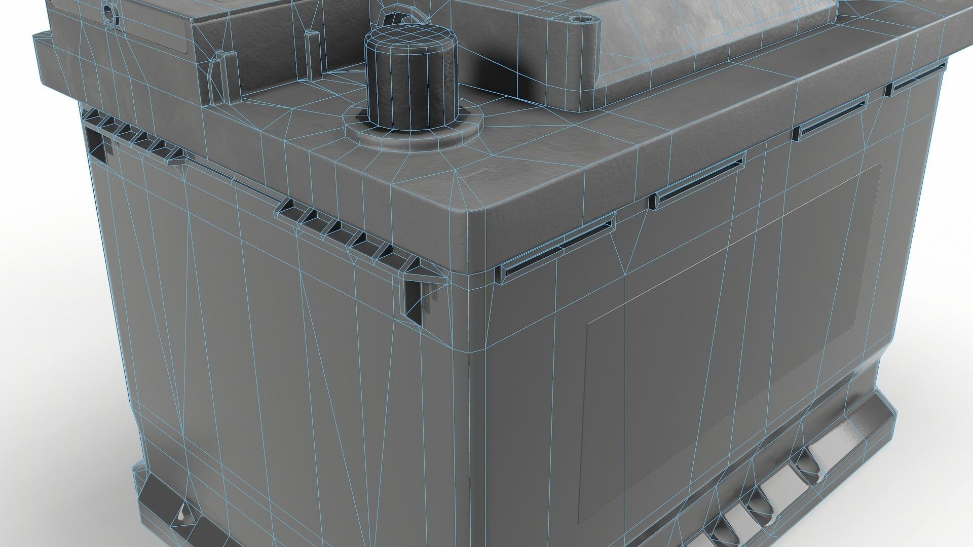 Battery 01 clear PBR Low-poly 3D model_18