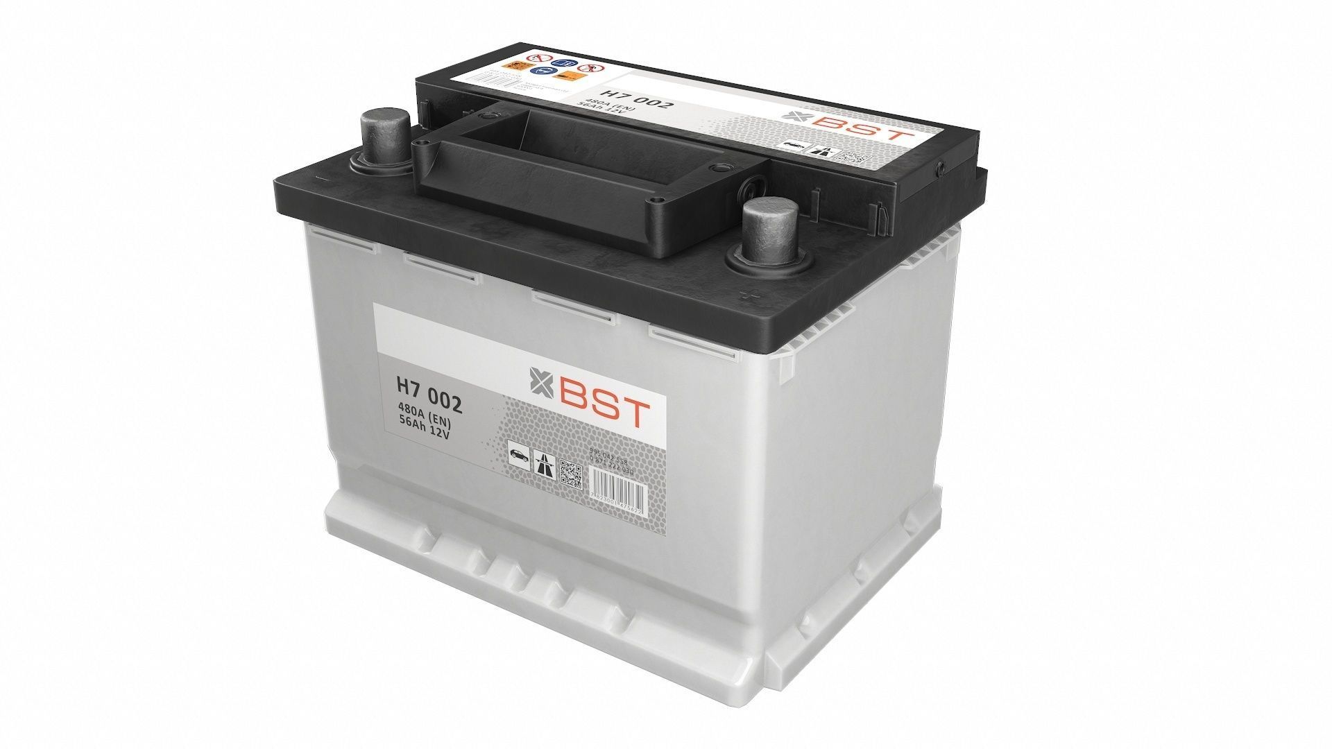 Battery 01 clear PBR Low-poly 3D model_3