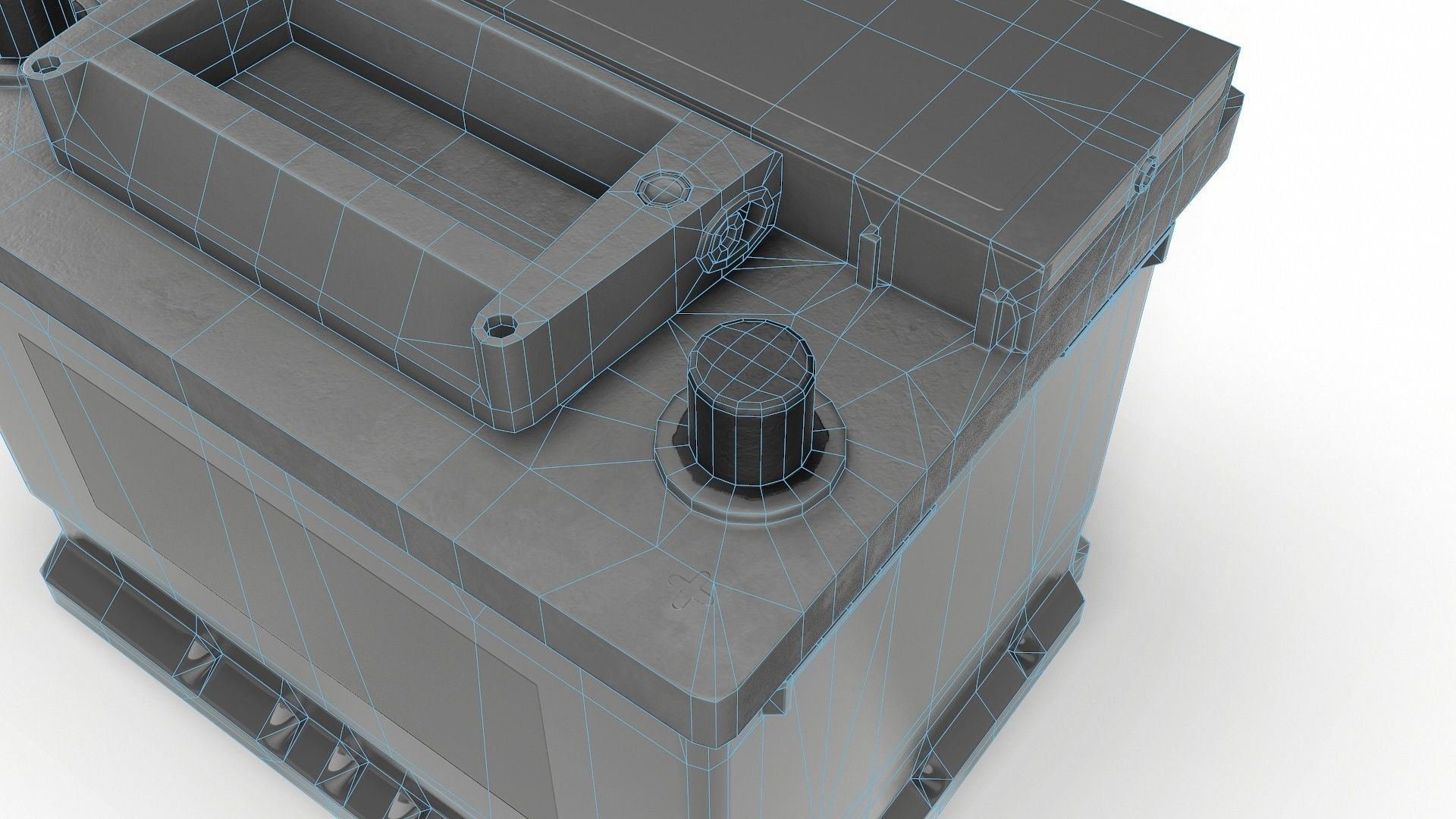 Battery 01 clear PBR Low-poly 3D model_15