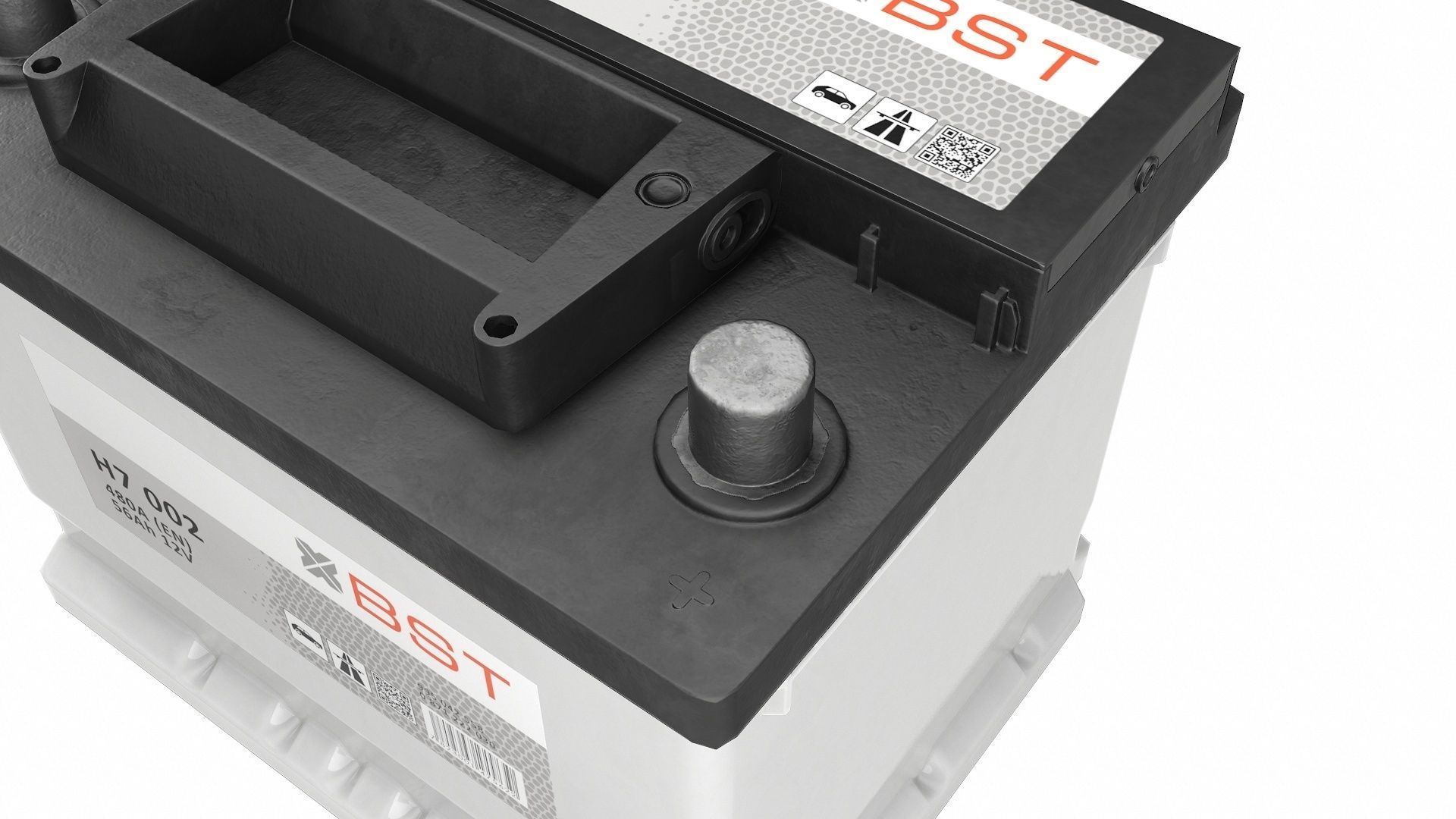 Battery 01 clear PBR Low-poly 3D model_6
