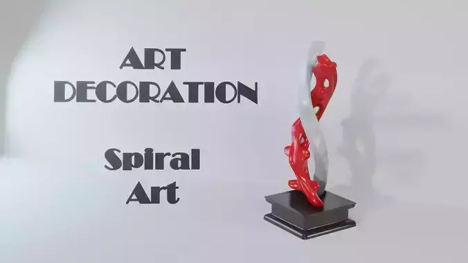 Art Decoration - Spiral Art - Modern Statue
