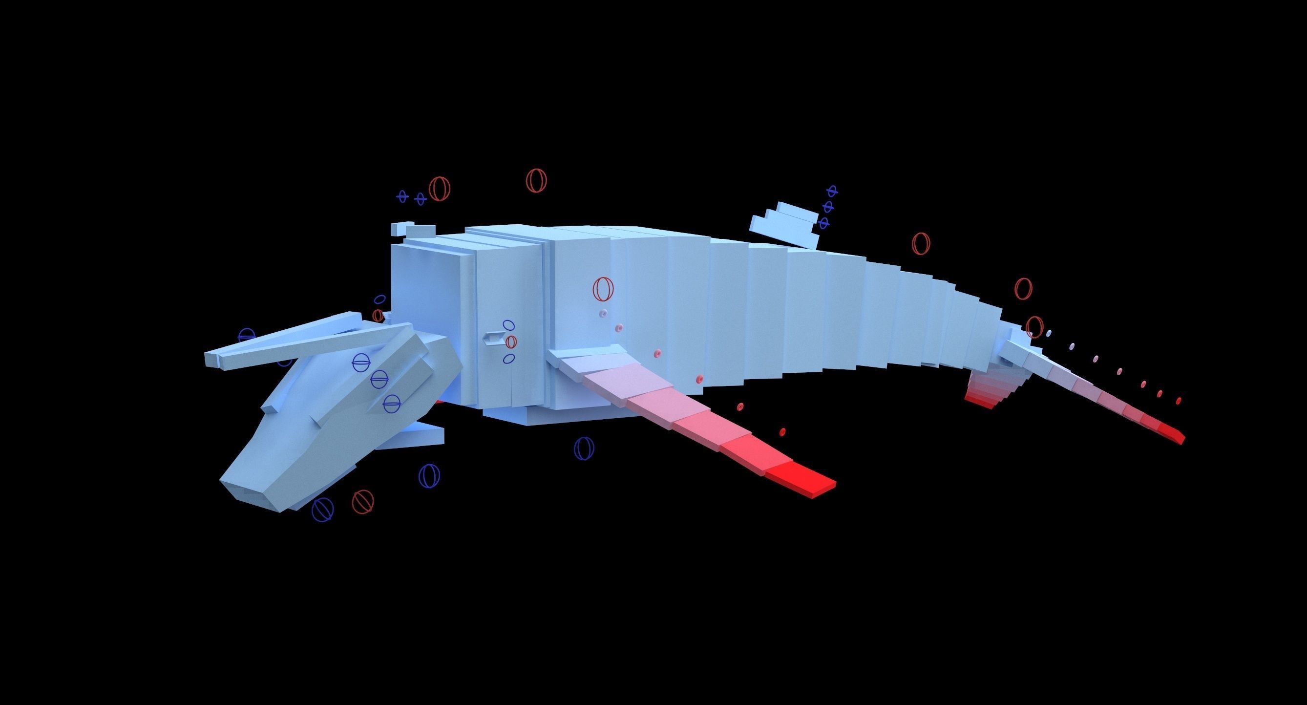 Humpback whale 3D model_14