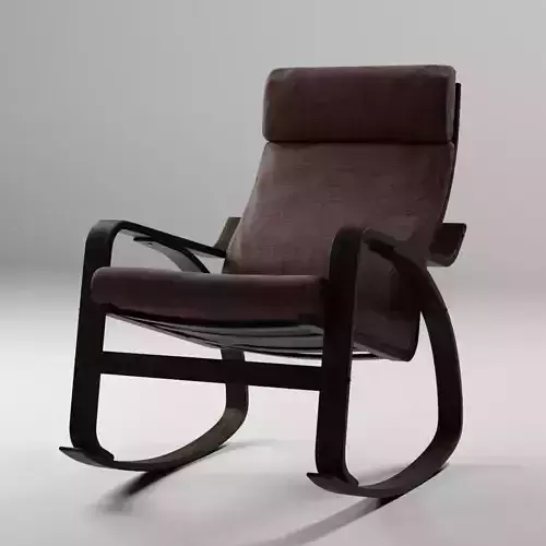 Poang2 Armchair high-poly Free 3D model