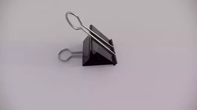 Binder clip Free 3D model