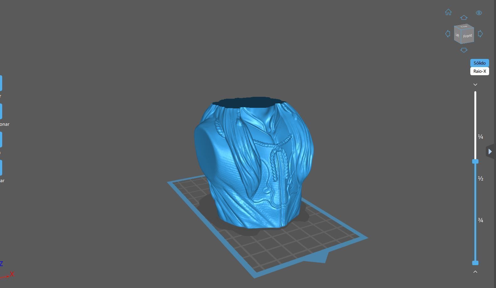 Legolas Fanart Bust 3D print model_8