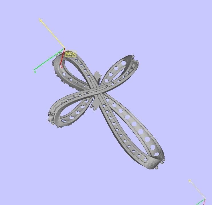 Cross ready for 3d print 3D print model_3
