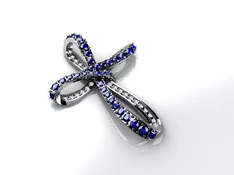 Cross ready for 3d print 3D print model_0