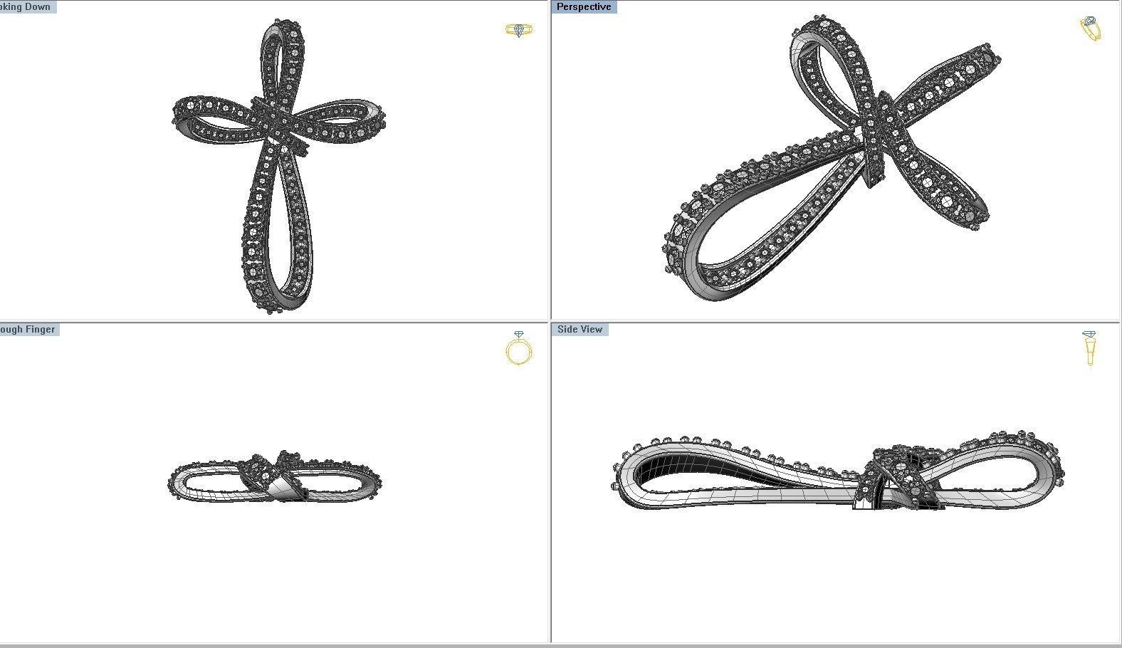 Cross ready for 3d print 3D print model_5