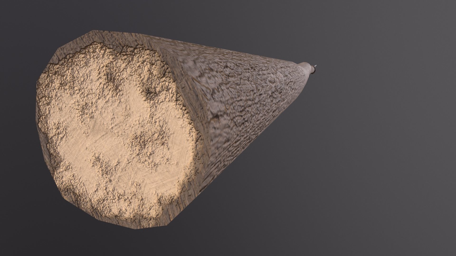 Rock Spear Low-poly 3D model_10