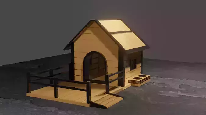 Dog House 3D model