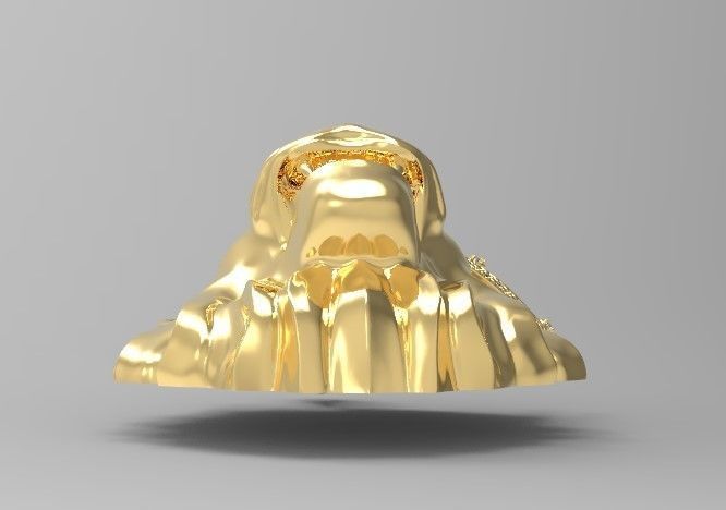 Lion PENDANT 3D print model_3