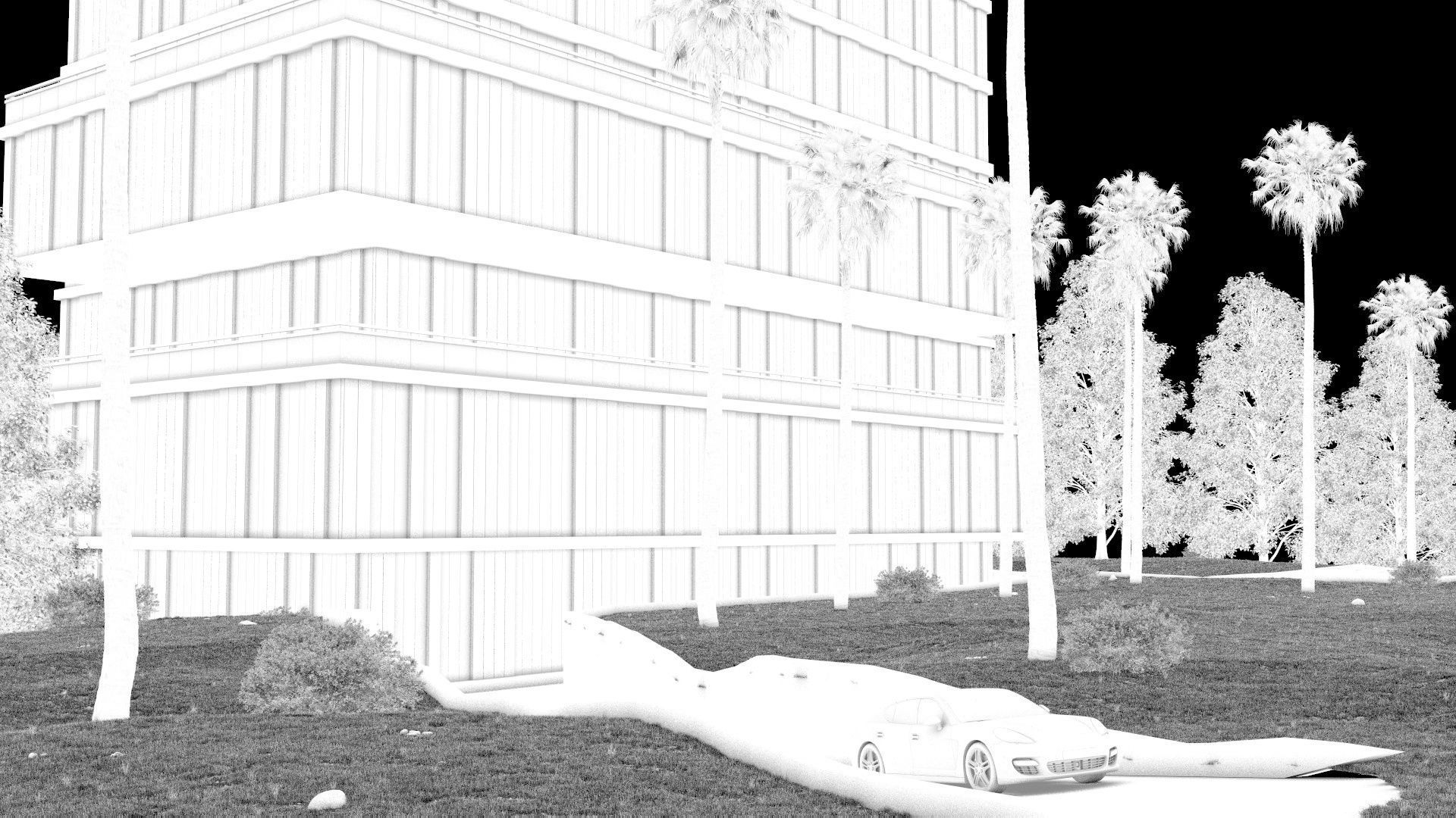 residential building 3D model_5