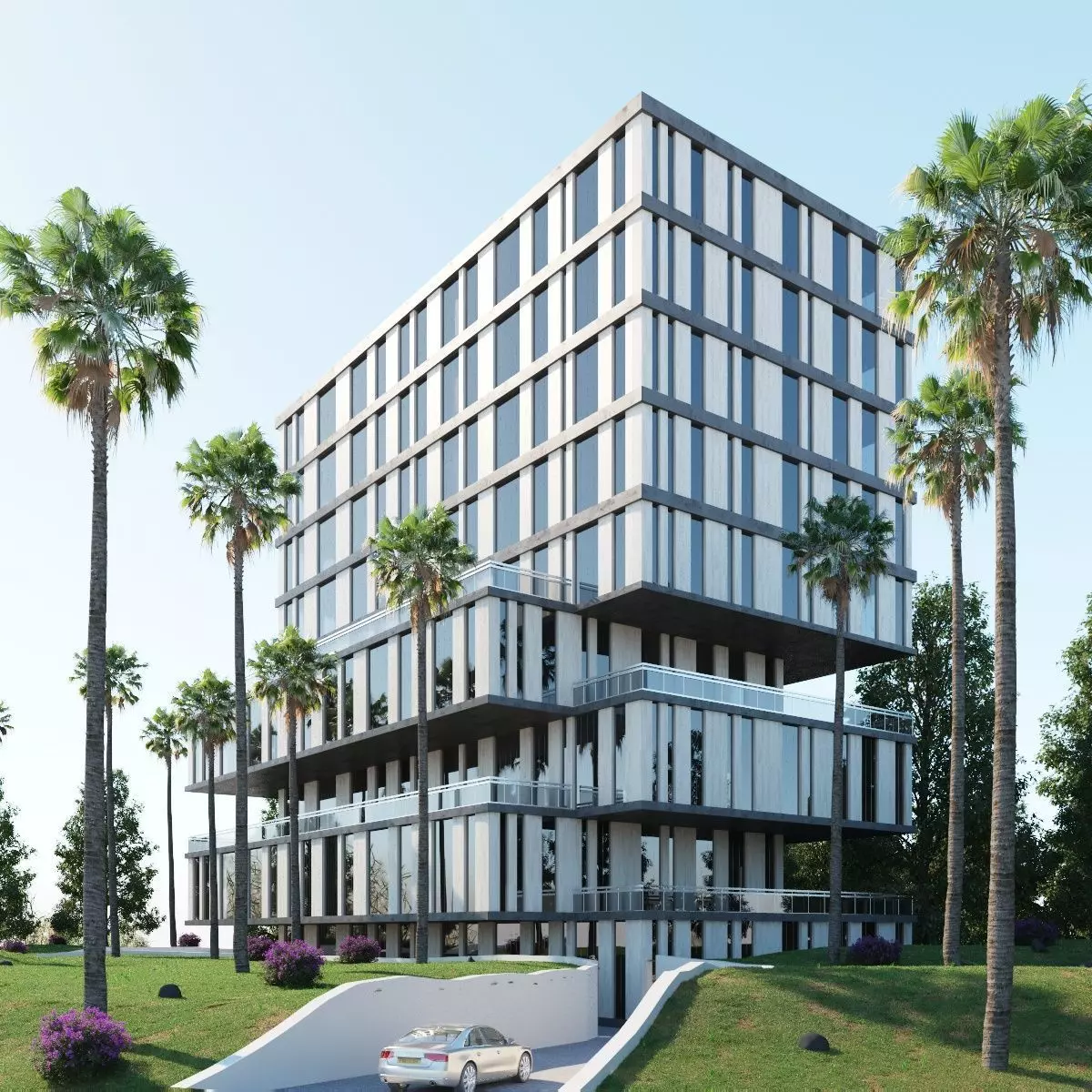 residential building 3D model_0