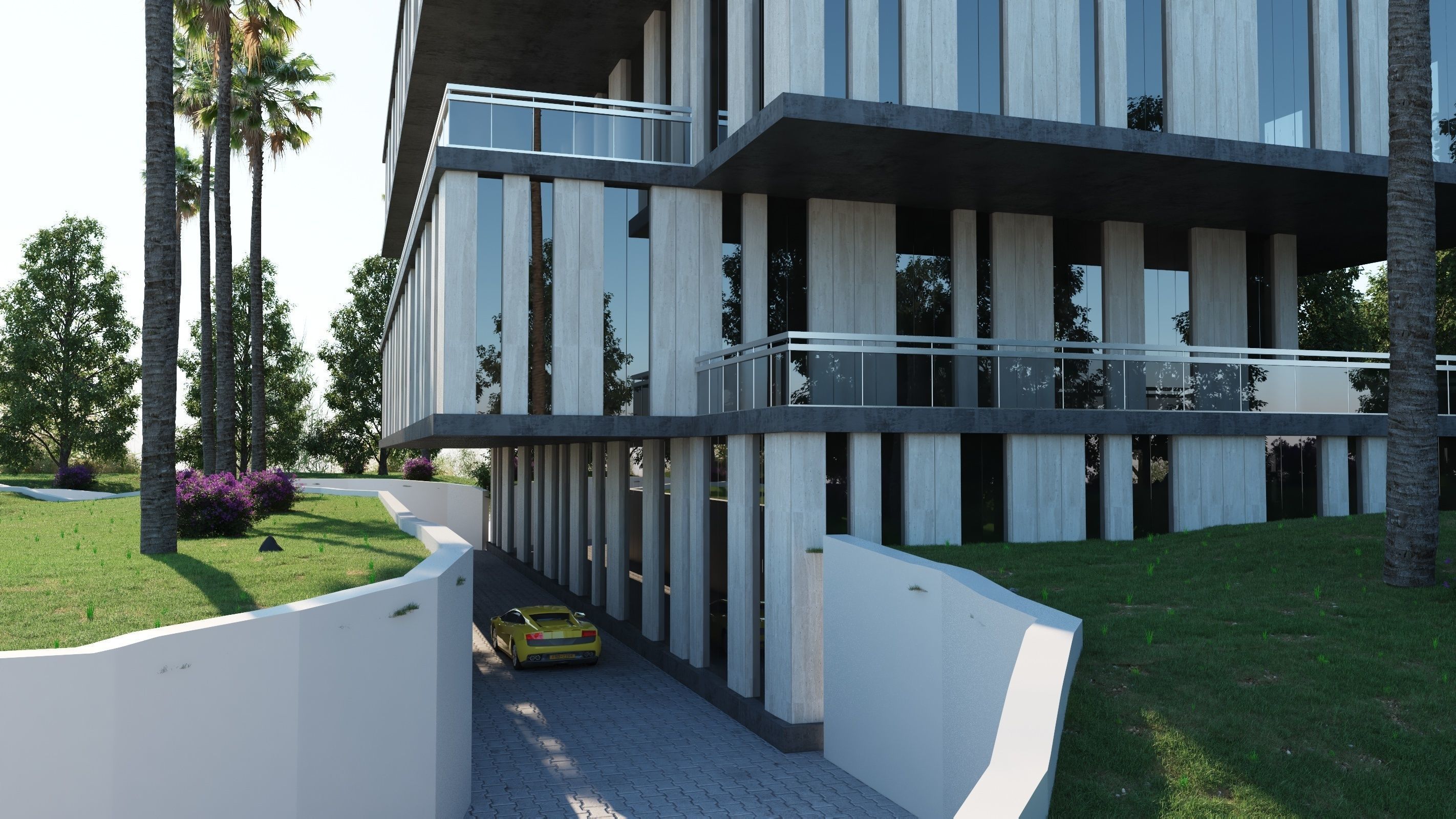 residential building 3D model_4