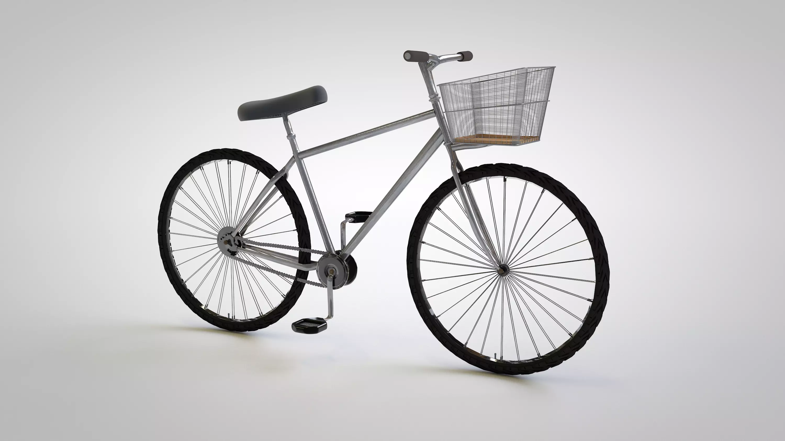 Mountain Bicycle Model in Cinema 4D with Texture Free 3D model