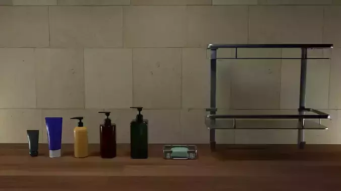 Bathroom Shower Item Set