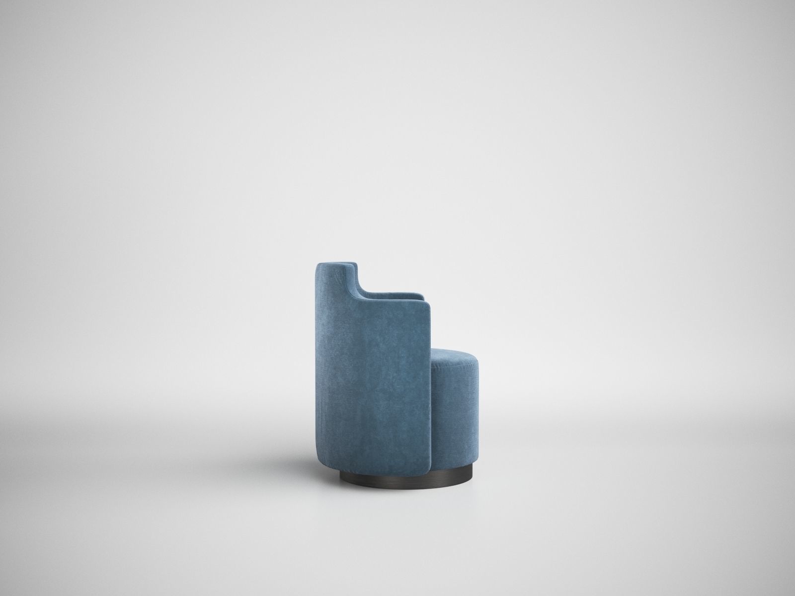 Roc Tub Chair By Adam Court OKHA 3D model_1