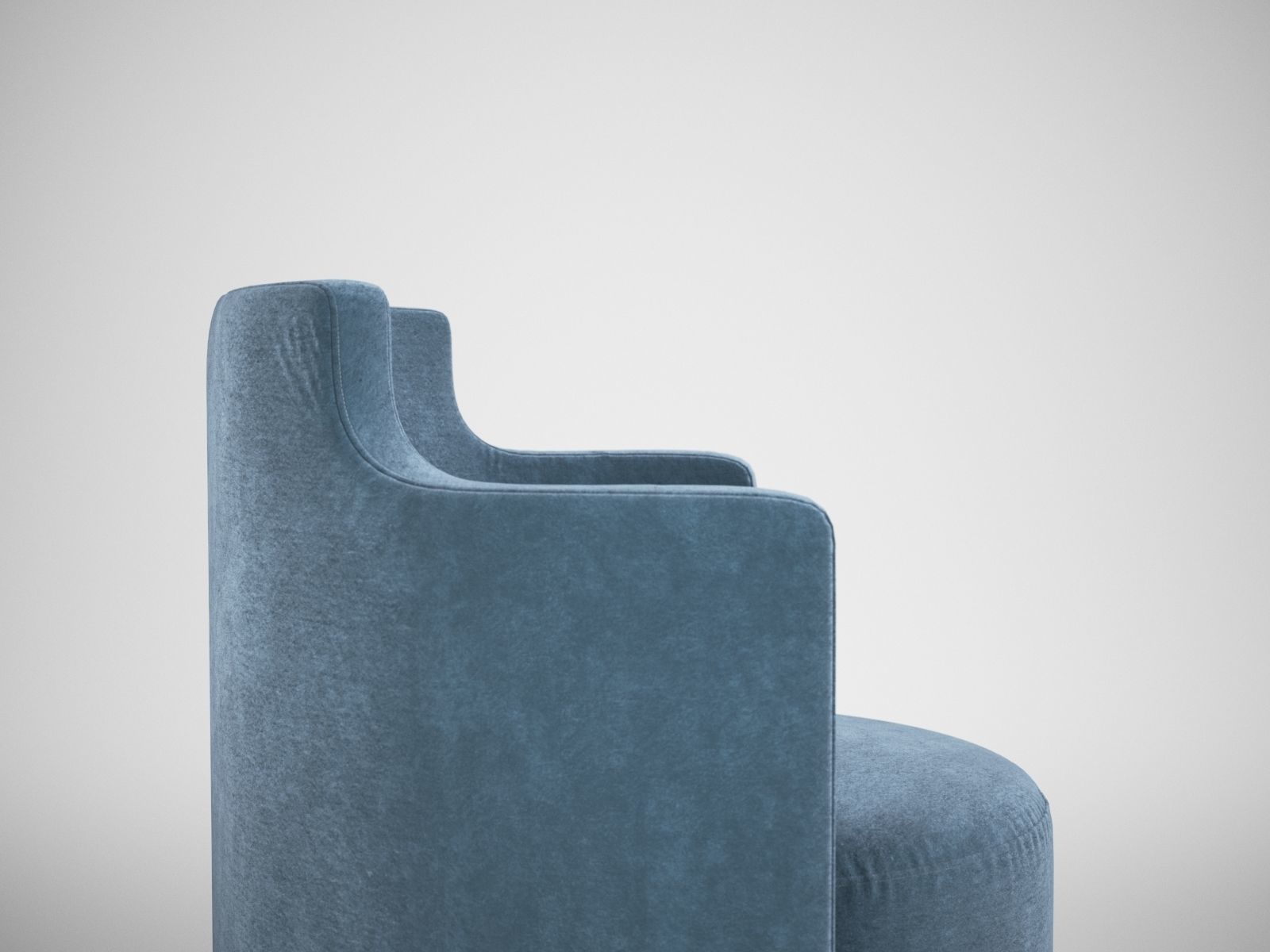 Roc Tub Chair By Adam Court OKHA 3D model_10