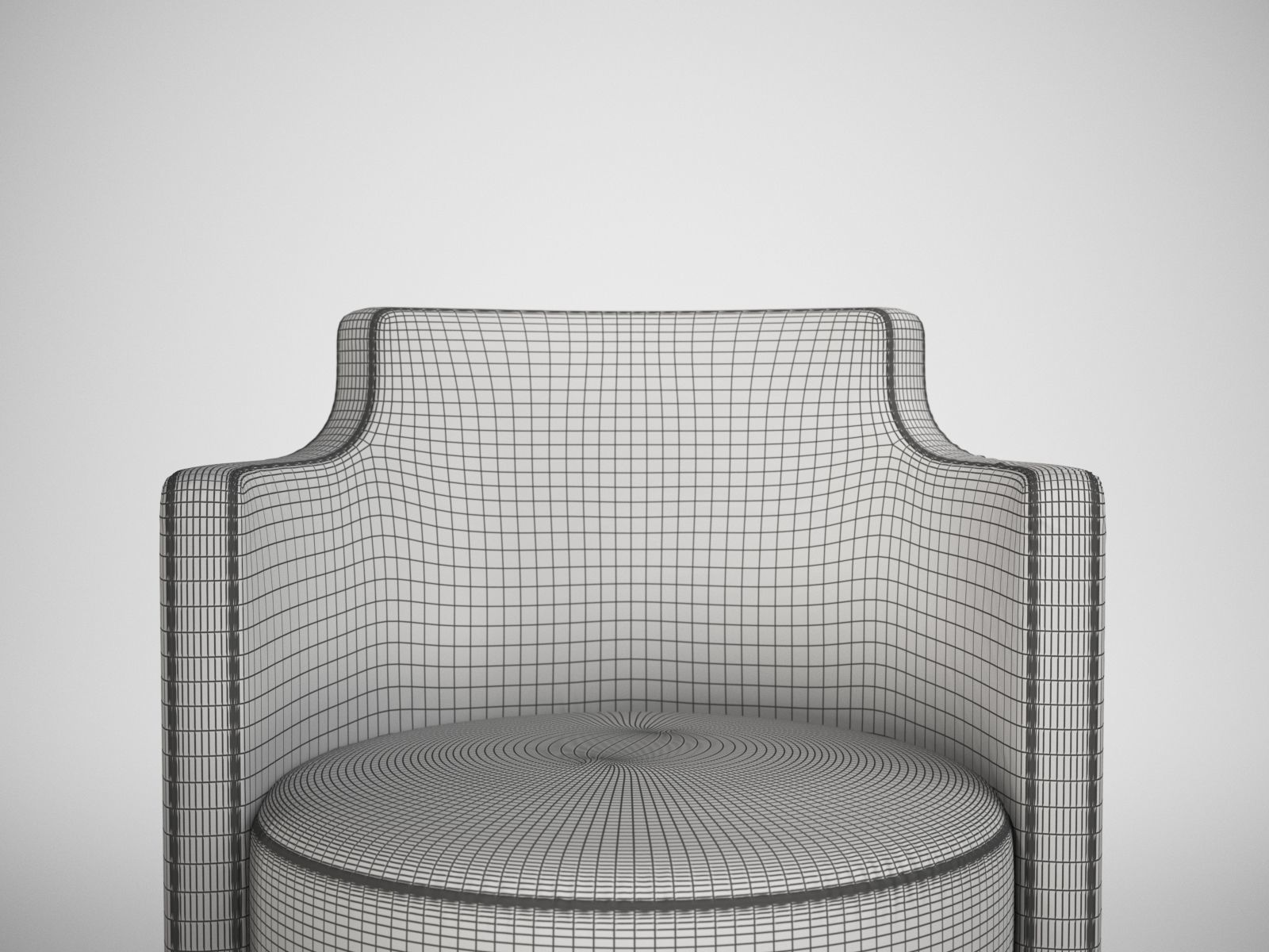 Roc Tub Chair By Adam Court OKHA 3D model_18