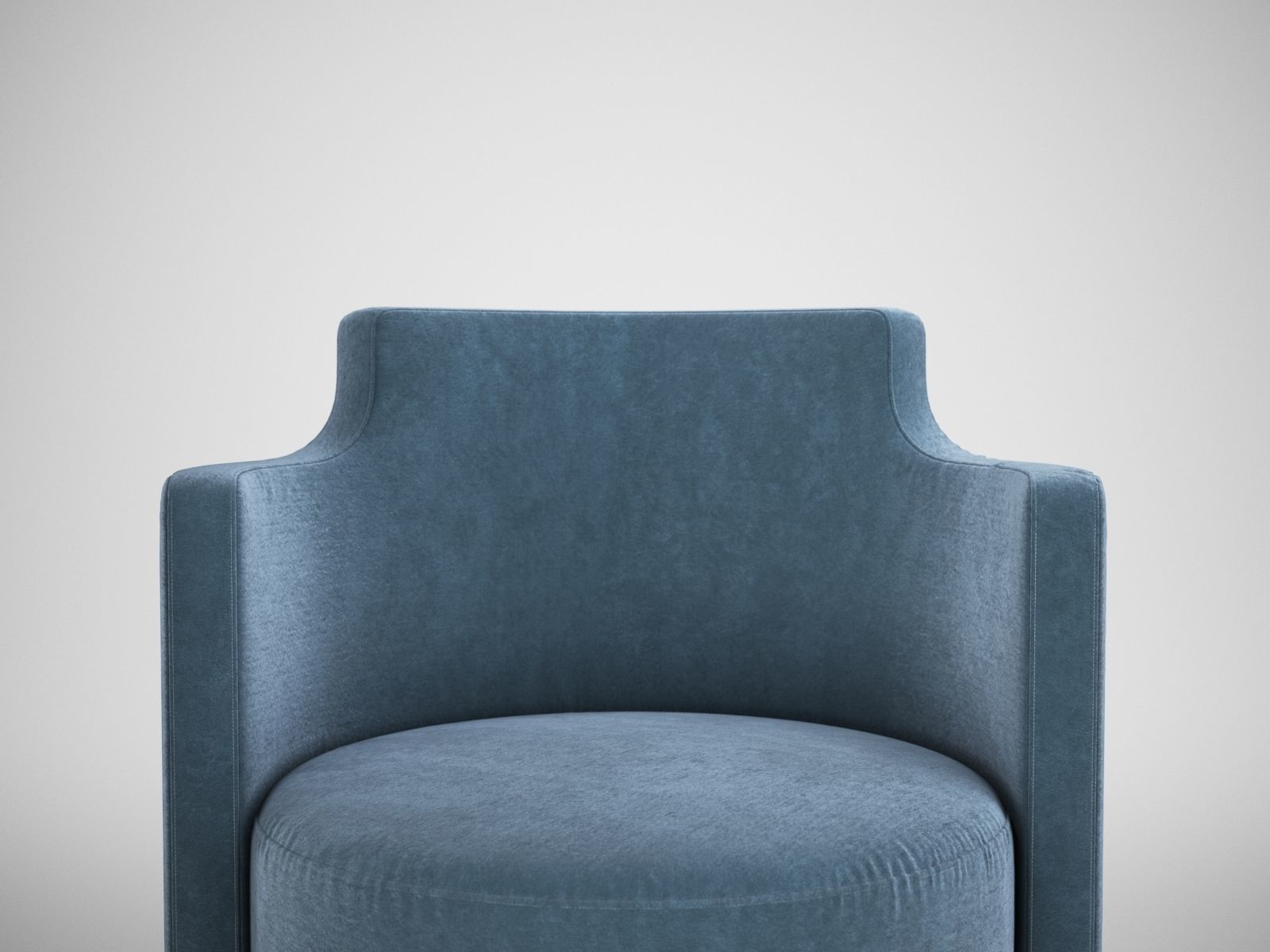 Roc Tub Chair By Adam Court OKHA 3D model_9