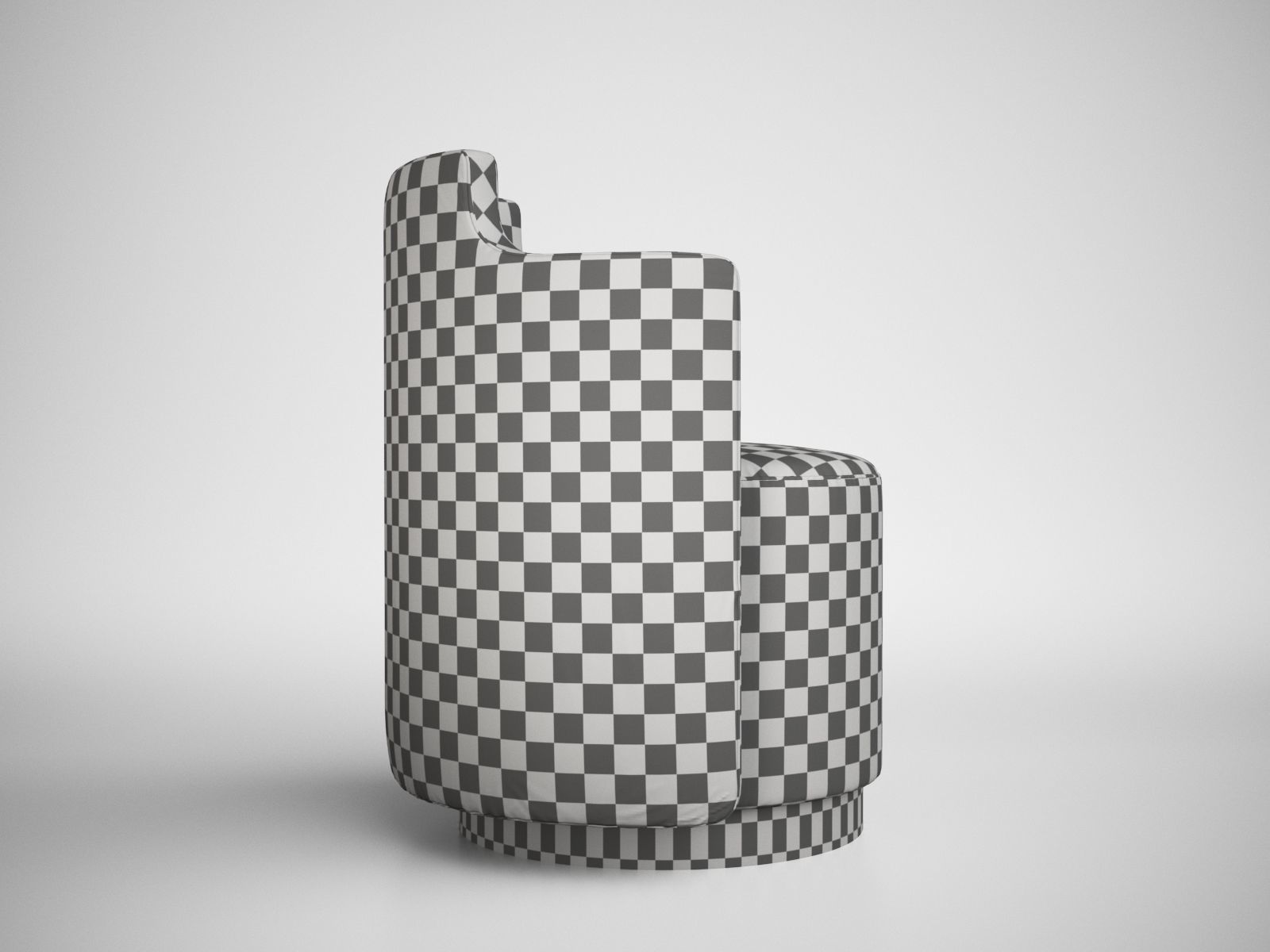 Roc Tub Chair By Adam Court OKHA 3D model_22