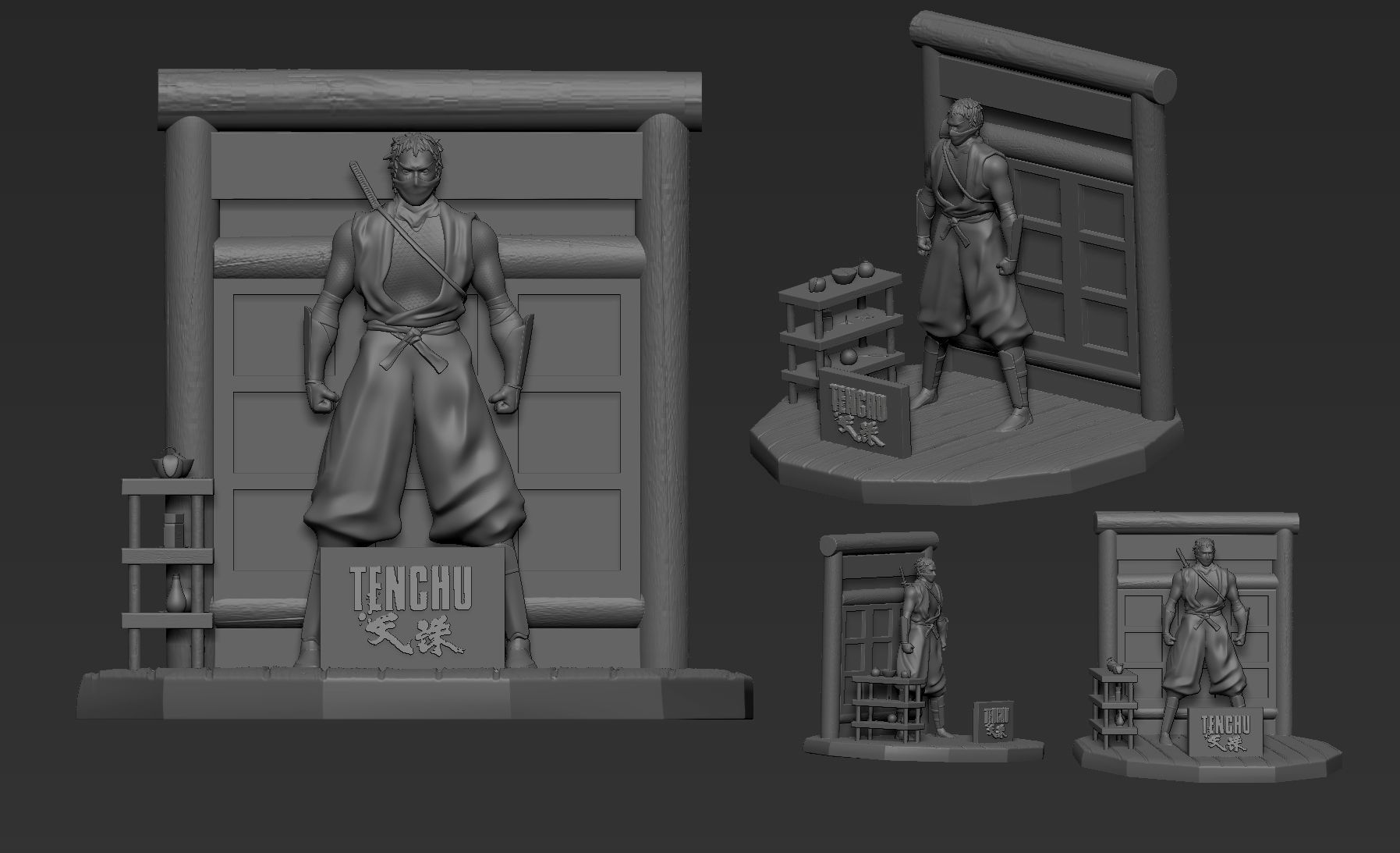 Rikimaru --- Tenchu Wrath of Heaven 3D print model_5