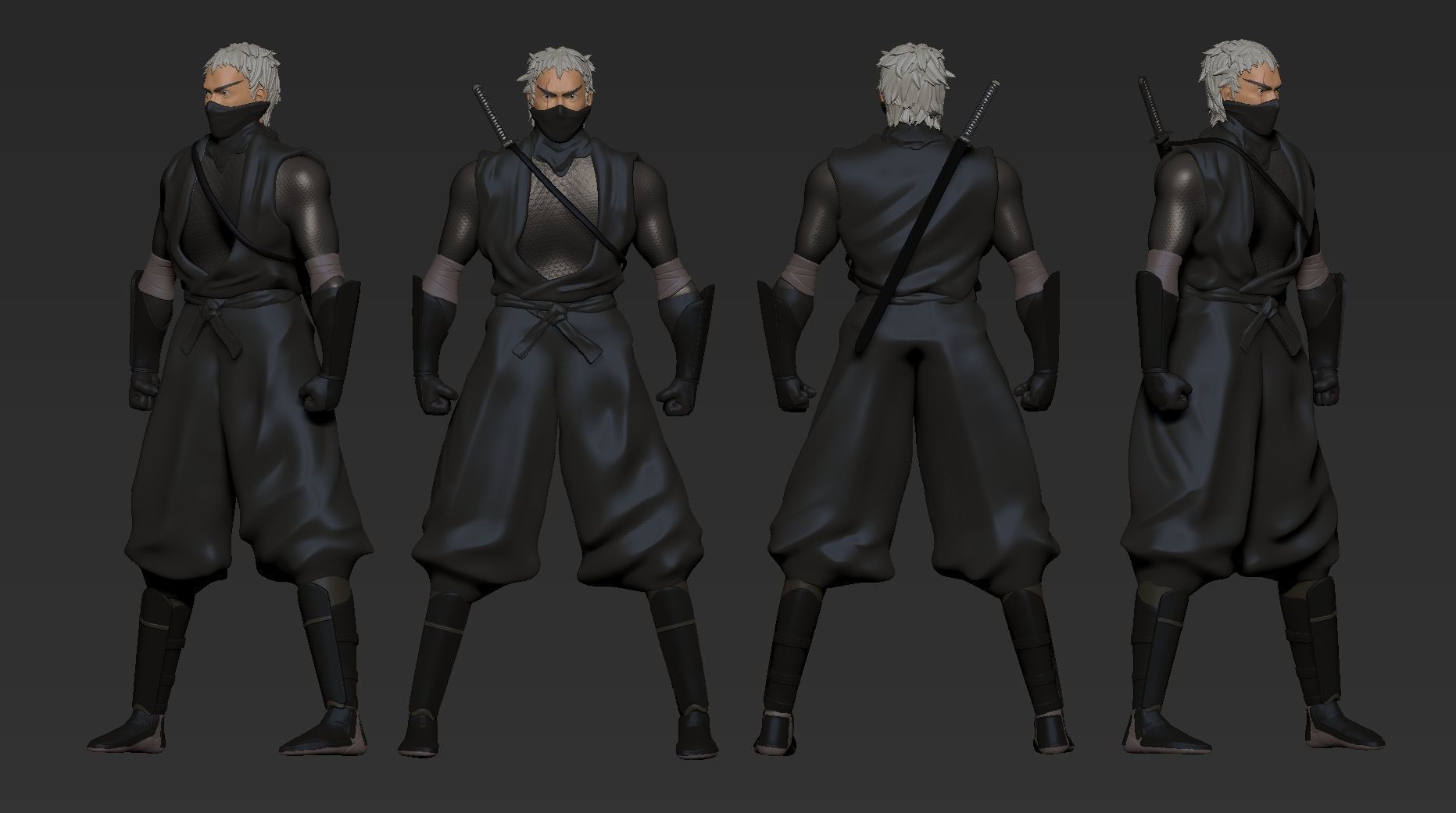 Rikimaru --- Tenchu Wrath of Heaven 3D print model_3