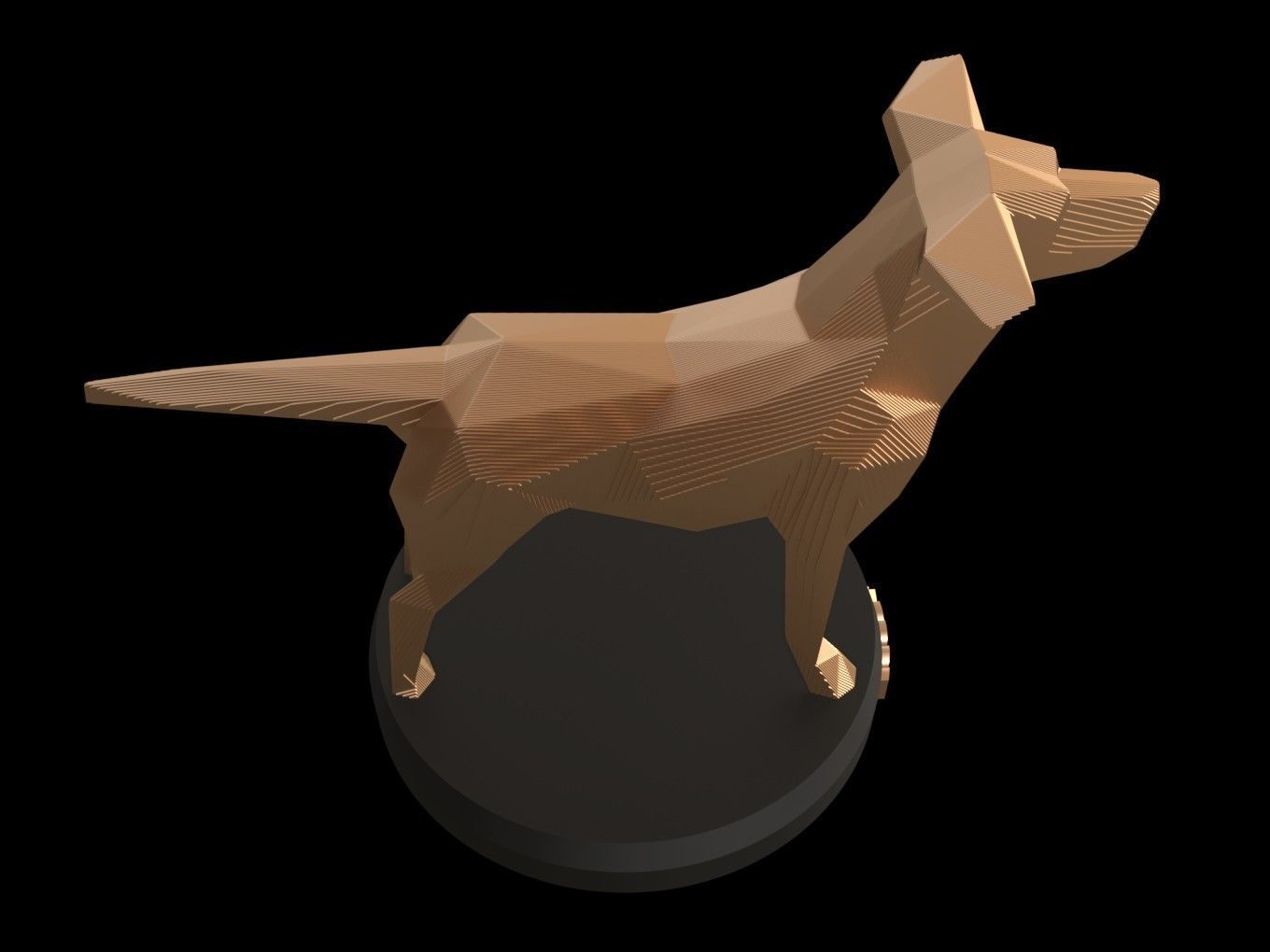 Parametric Smalltan Low-poly 3D model_4