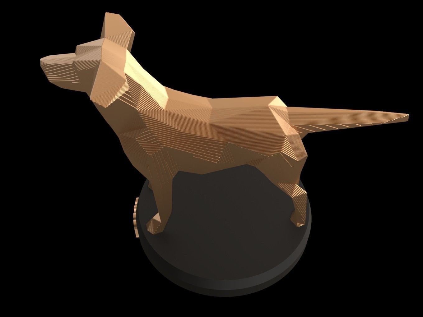 Parametric Smalltan Low-poly 3D model_1