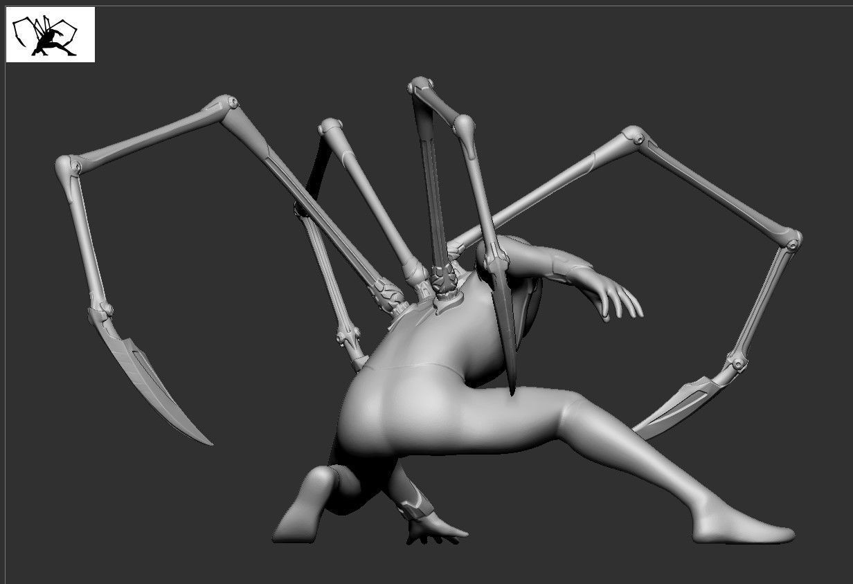 Spiderman spider - man 3D print model_5