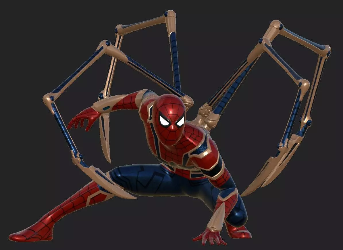 Spiderman spider - man 3D print model_0